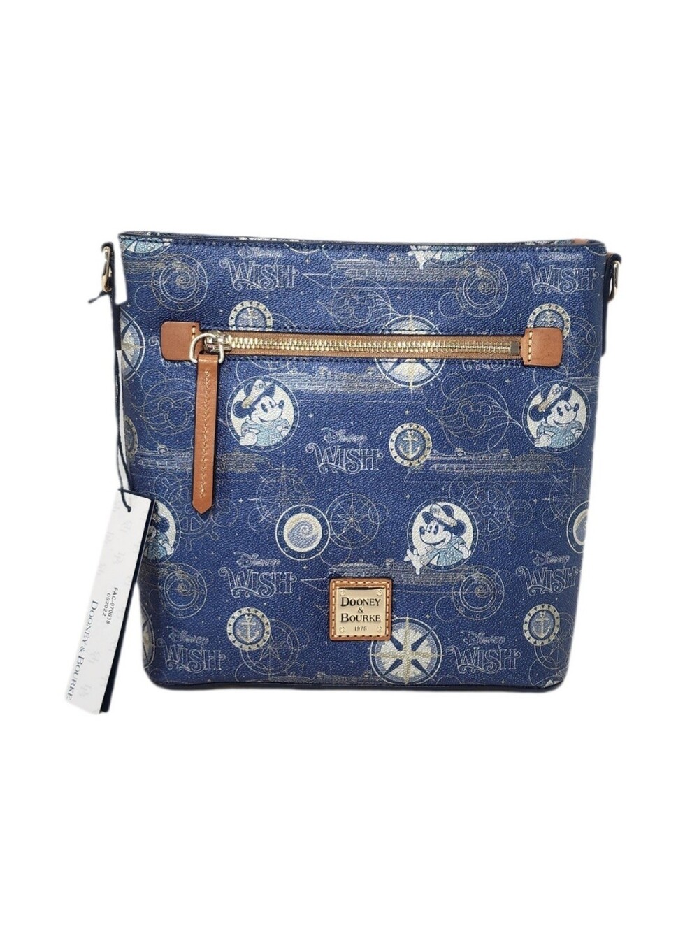 Disney Cruise Line Disney WISH Inaugural DOONEY & BOURKE Crossbody Bag - NWT